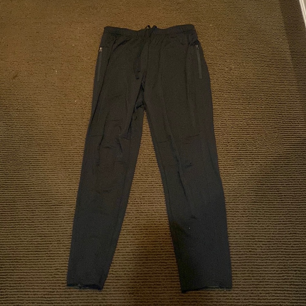 Men’s Black Jockey Sport Track Pants. Size Medium.